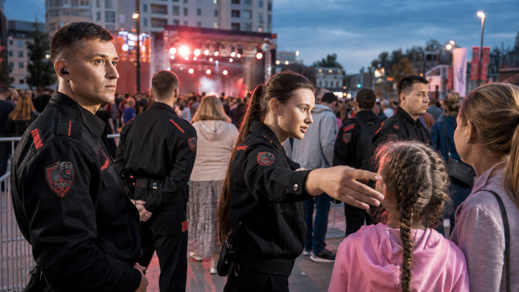 Охрана общественного мероприятия